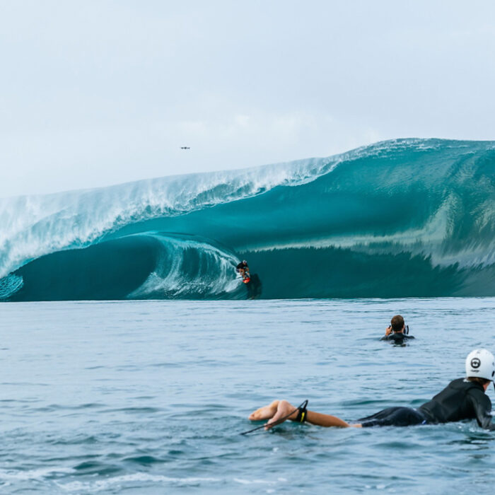 The Tahiti Pro is on. Photo: Beatriz Ryder // WSL