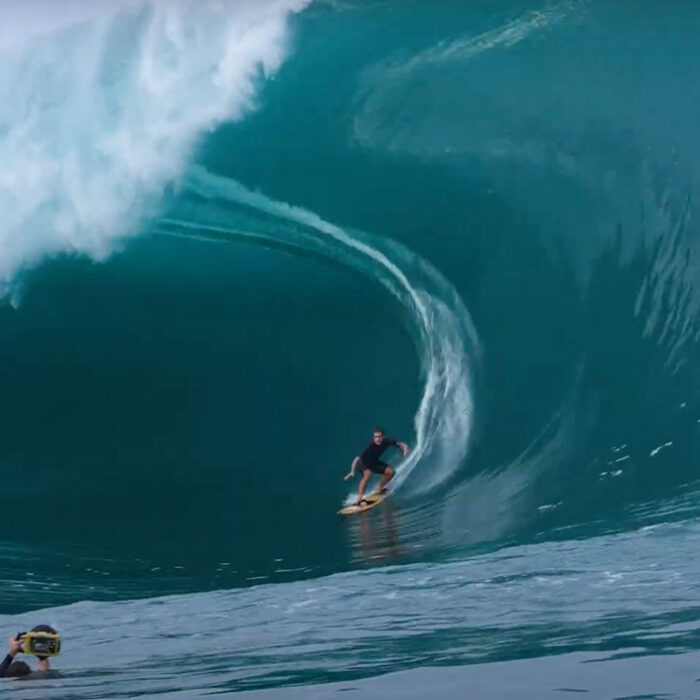 Teahupo'o surfing Koa Rothman