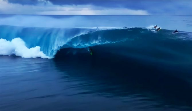 Matahi Drollet Just Surfed a Teahupo'o Bomb That Everyone Will Be Talking About for Years