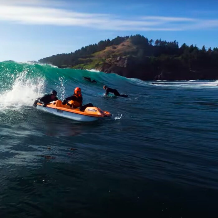 This is What Happens When You Try Surfing a Pedal Boat