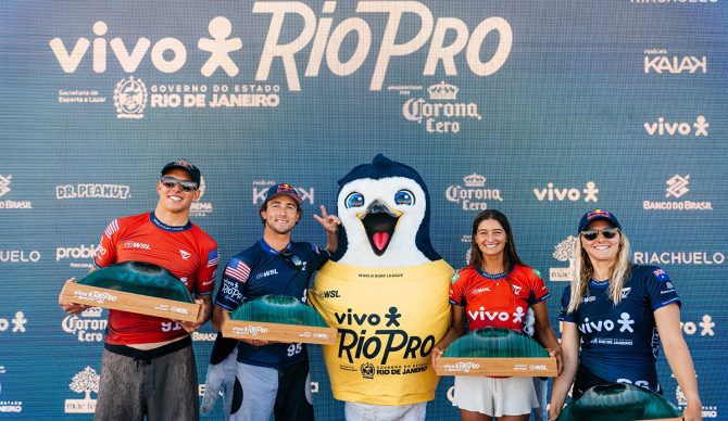 The WSL's Vivo Rio Pro Pumped $33 Million Into Brazil’s Economy