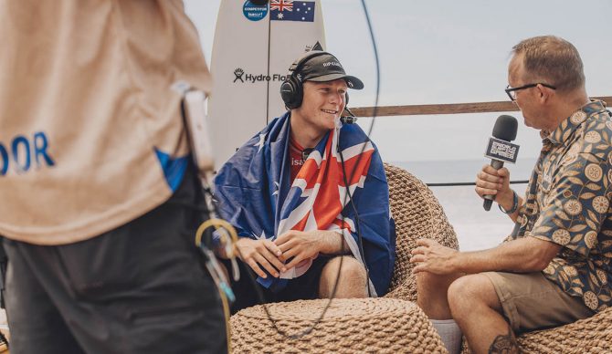 Did Australia’s Next Great Surfing Talent Just Emerge From the World Surfing Games?