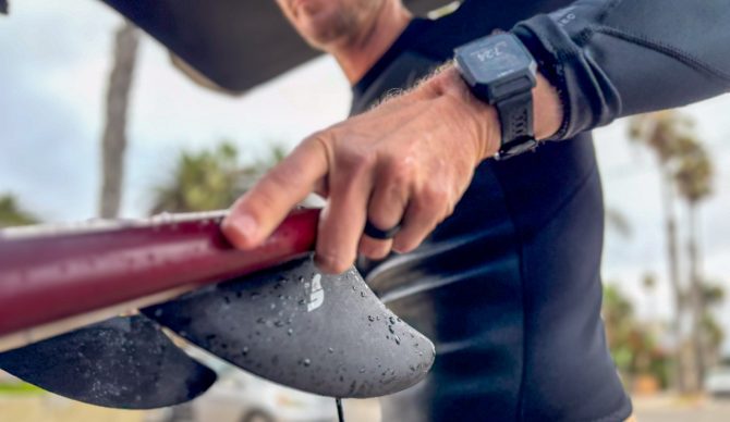 Dylan wearing the Rip Curl Search GPS3