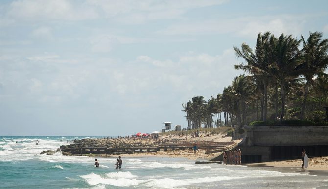Palm beach is one of several Floridian entries in the list. Photo: Ryan Arnst // Unsplash