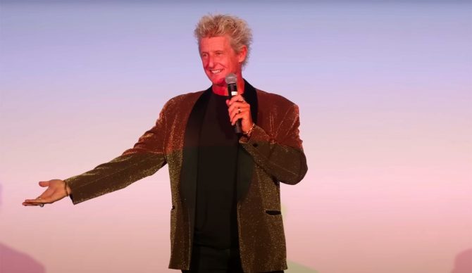 Big Wave Icon Bill Sharp Talks About Winning a Pair of Emmy Awards for '100 Foot Wave'