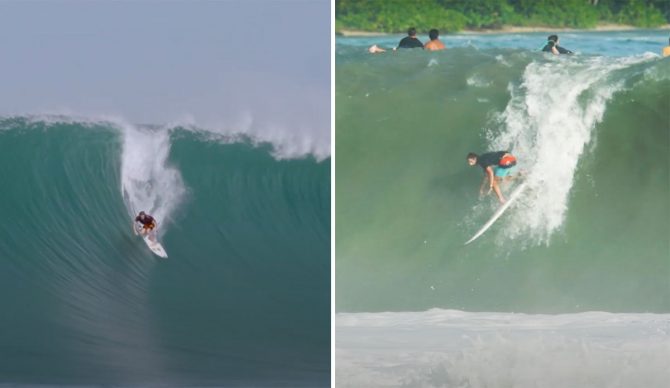 Matt Bromley big wave take offs