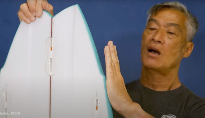 Glenn Pang on surfboard tails