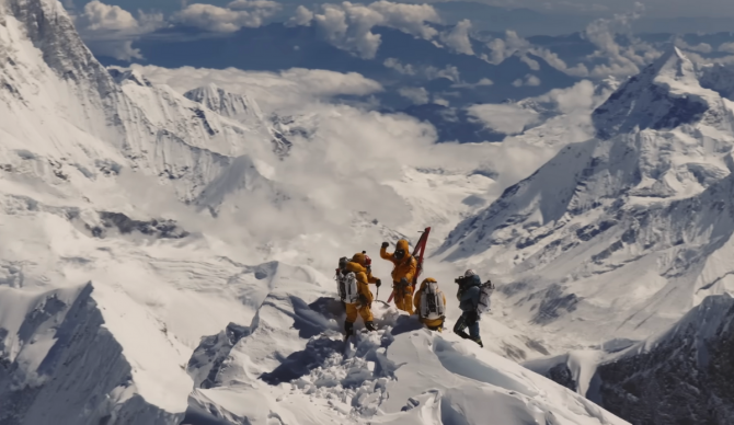 NatGeo Mt Everest Ski descent