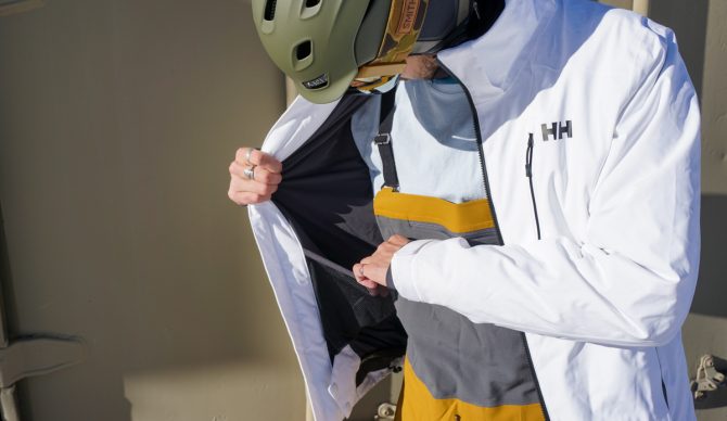 Helly Hansen Alpha 4.0 interior pocket