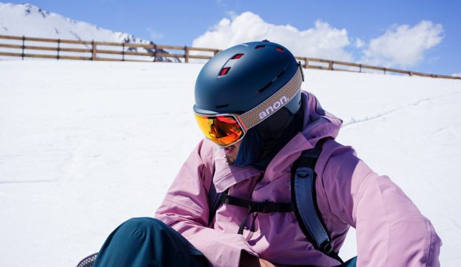 Anon Merak Wavecell and Anon M4 goggles