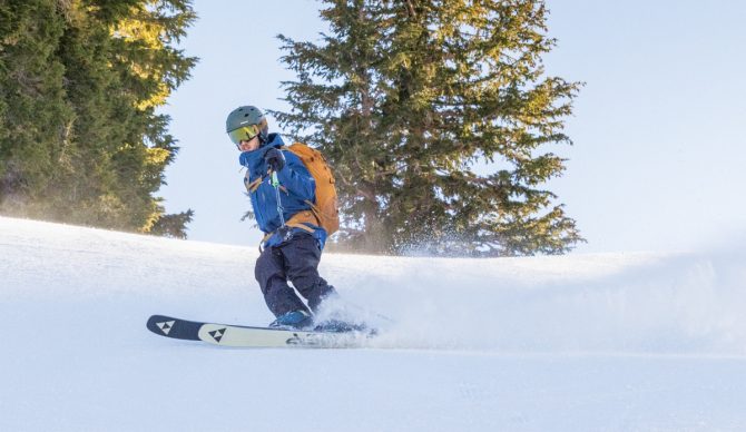 Will Sileo skiing at palisades tahoe