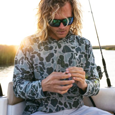 Huk leeward fleece hoody