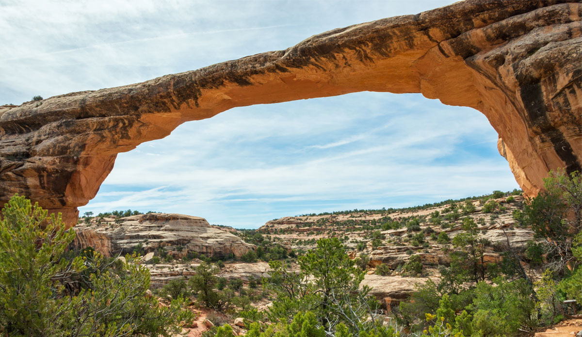 Natural Bridges National Monument in Southeast Utah, USA