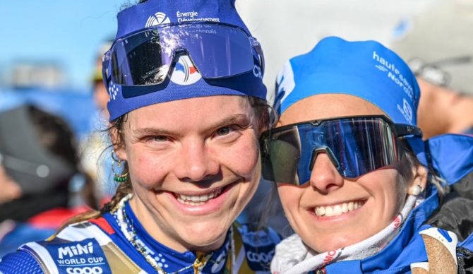 French Skier Flora Dolci