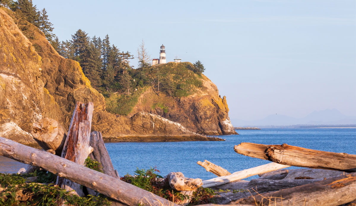 USA, Washington State, Ilwaco, Cape Disappointment State Park