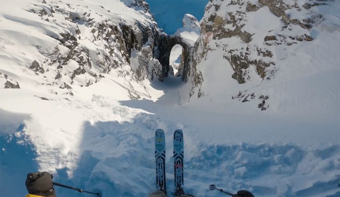King's Gate couloir in Norway