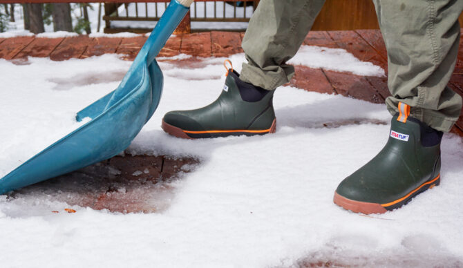 Shoveling Snow in the Xtratuf Ice ADB