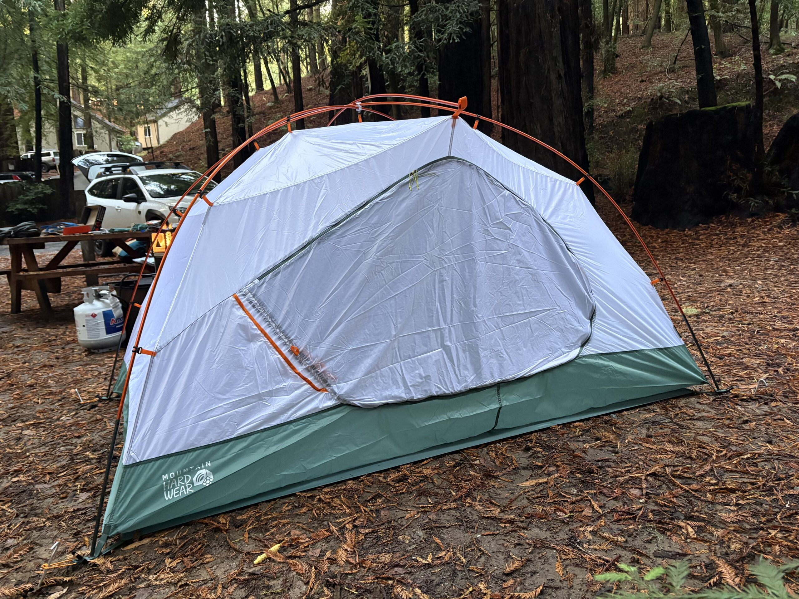 a tent