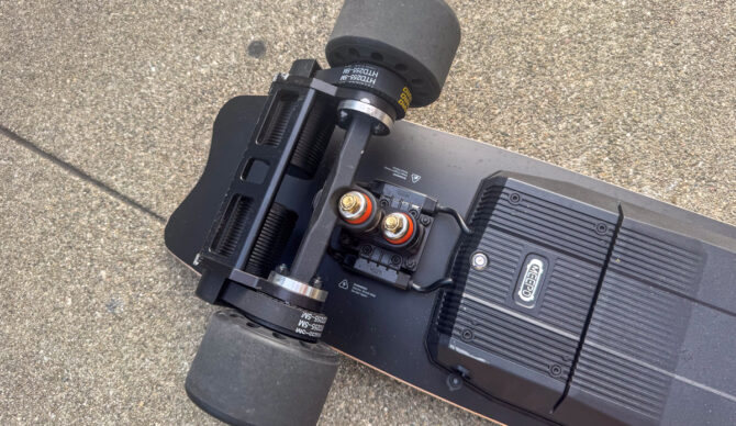 Meepo Flow motor and rear truck