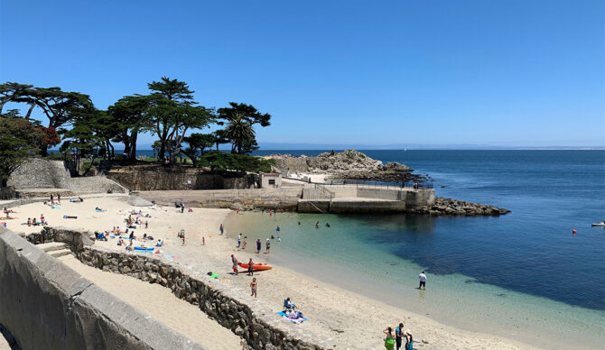 Lover's Point in Pacific Grove was the site of an unconfirmed shark attack this weekend. Photo: Gene Giromini // Unsplash