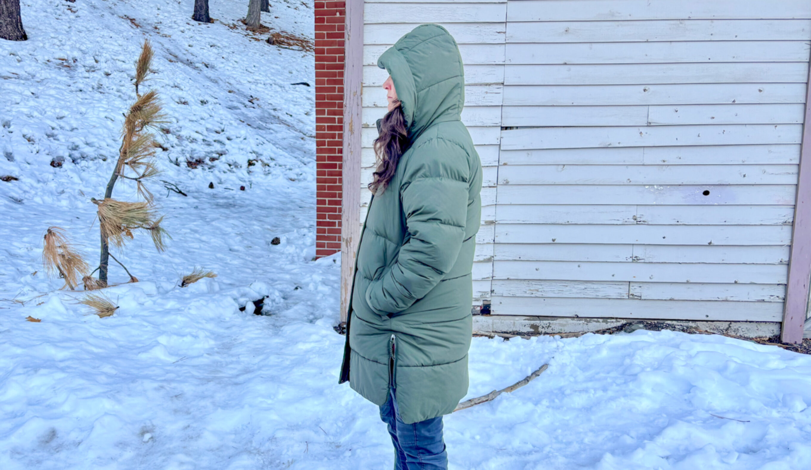 REI Campwell Down Parka Women's side view