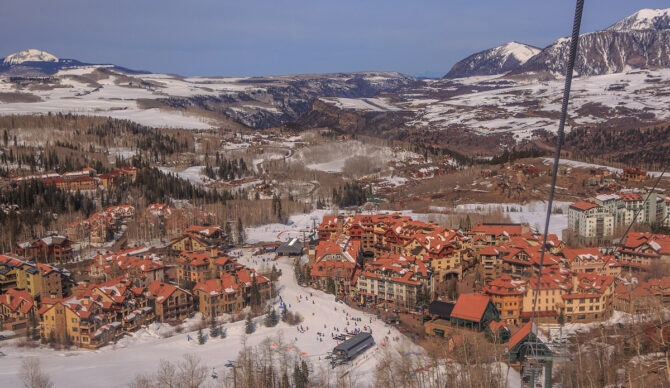 Telluride Ski resort. Photo: Murray Foubister // Wikimedia Commons