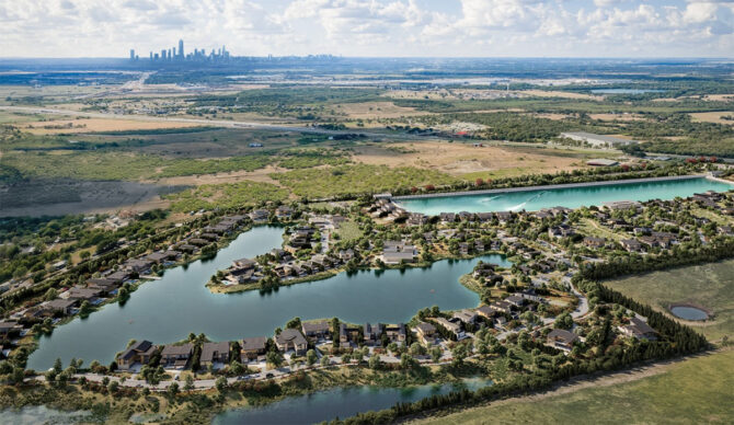Austin Surf Club rendering of new wave pool