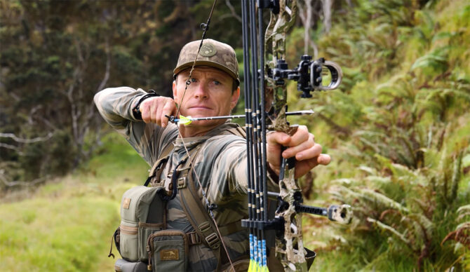 Mark Healey bow hunting