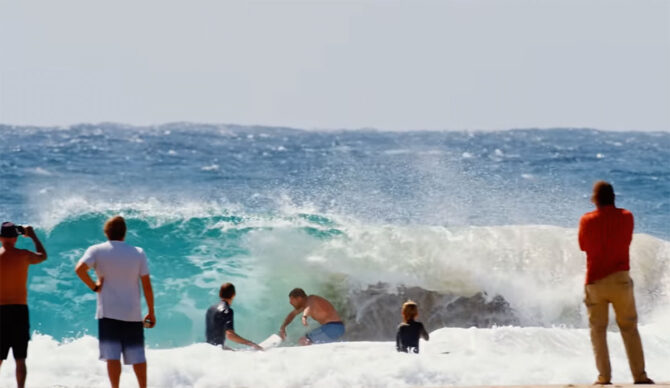 Mick Fanning surfing Snapper Rocks