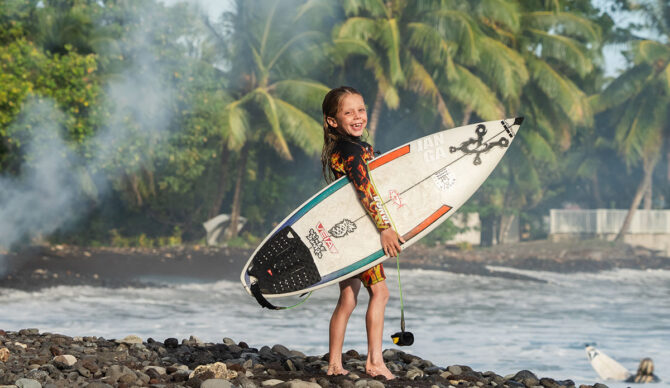 Surfer Uriah McDonald Is the World’s Gnarliest 8-Year-Old