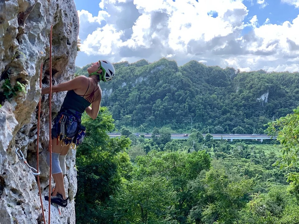 The Roca Norte Outdoor Climbing Gym