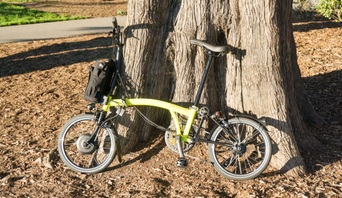 Brompton C Line electric bike