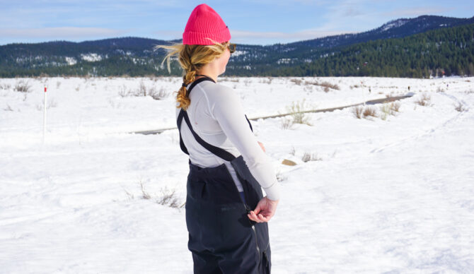 Black Diamond bibs drop seat