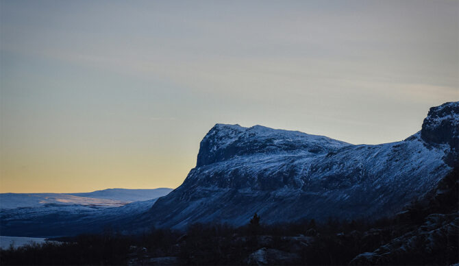The slide occurred near Kiruna, Sweden. Photo: Niklas Jonasson // Unsplash