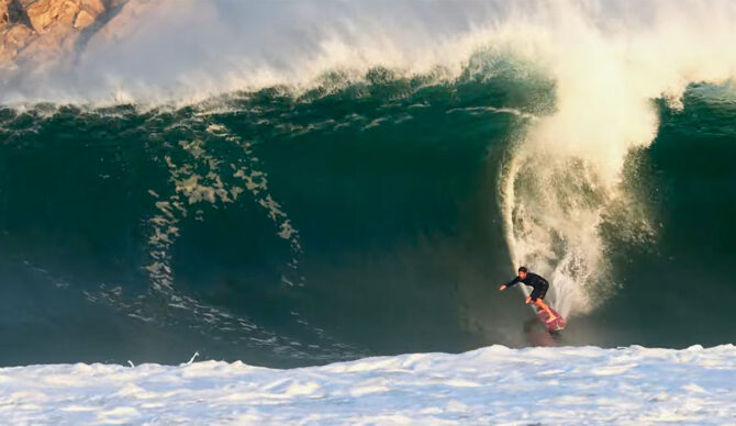 Nate Florence surfing Puerto Escondido