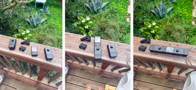 Hover air controller split image