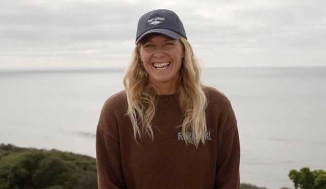 Stephanie Gilmore on Wide World of Sports
