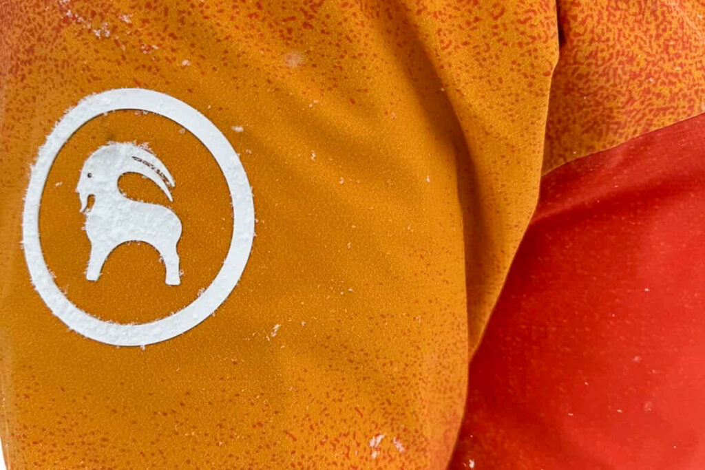 closeup of the Xpore material