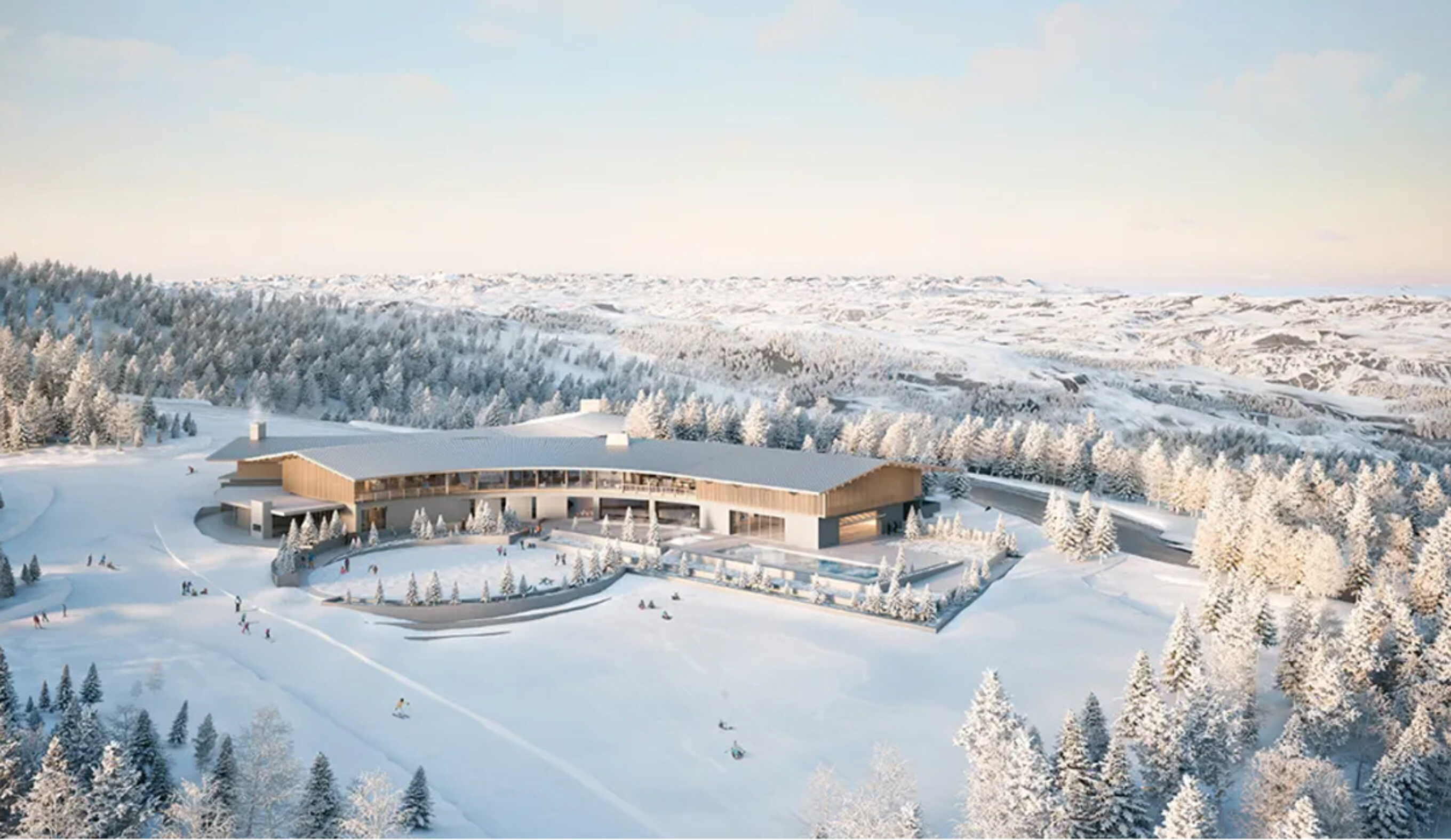 Part of the sizable investment will go to a new clubhouse. Photo: Powder Mountain