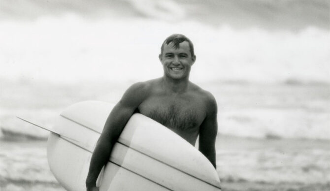 A legend of the San Diego surfing community has passed. Photo: Hansen Surfboards // Instagram
