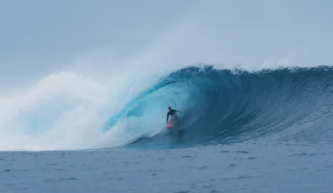Cloudbreak is more than just a wave. But it's also a hell of a wave. Photo: John John Florence // YouTube