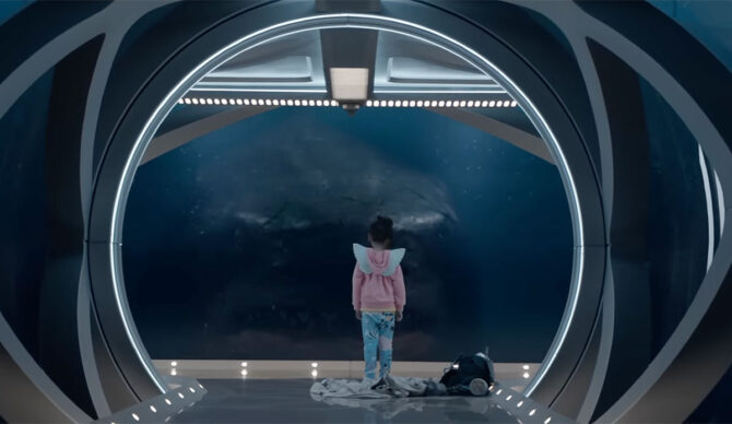 Megalodon in The Meg trailer