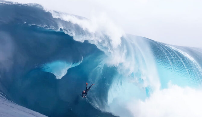 bodyboarder wipeout at the Right