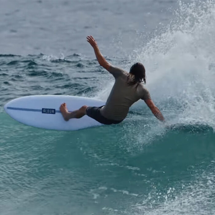 Asher Pacey surfing with Exo Flex technology