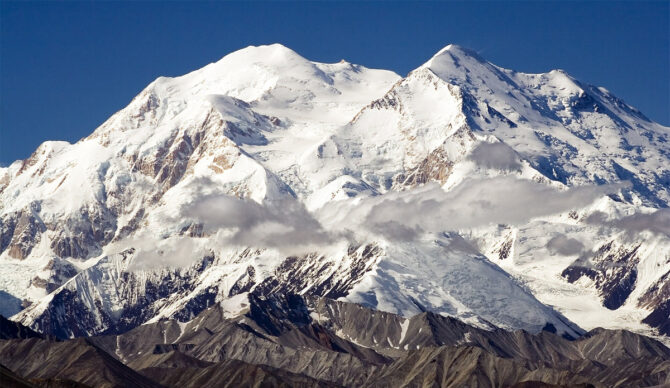 Mt. McKinley, also known as Denali, is North America's tallest peak. Photo: Nic McPhee // Wikimedia Commons