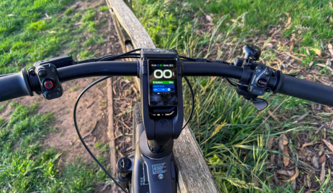 Segway Myon display and handlebars 