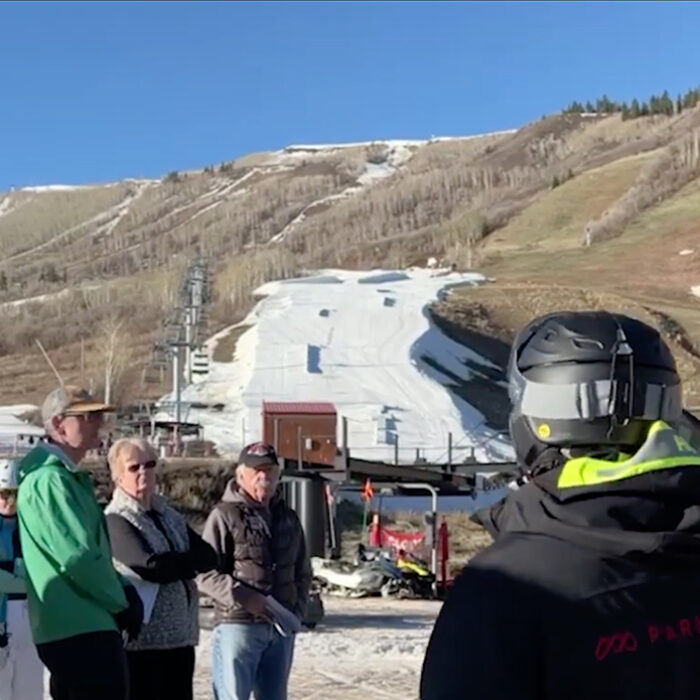 Park City planners discuss upgrades to the Eagle chairlift. Photo: Park City Government // YouTube