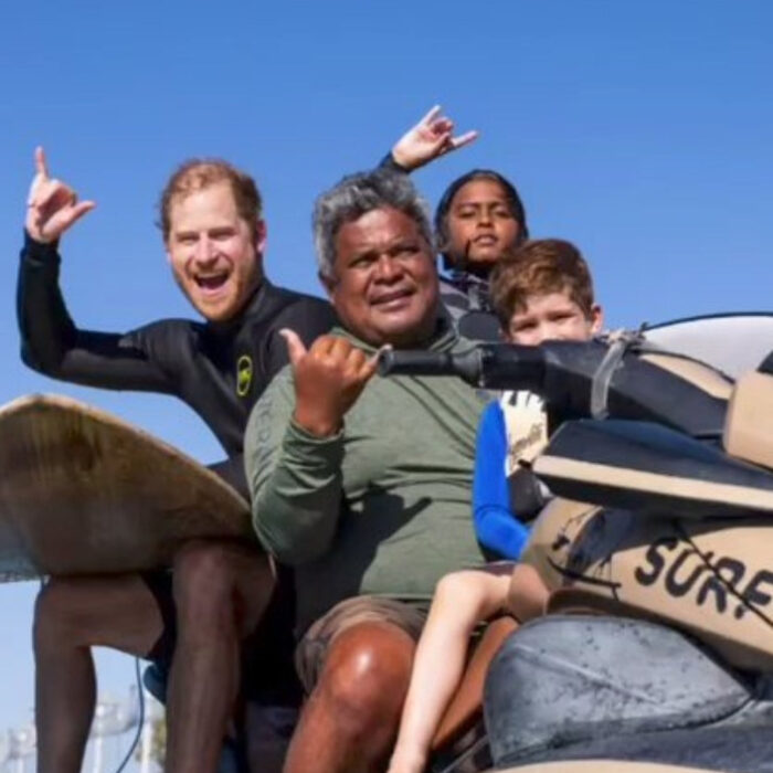 Raimana can get anyone up. Photo: Prince Archie of Sussex // Facebook