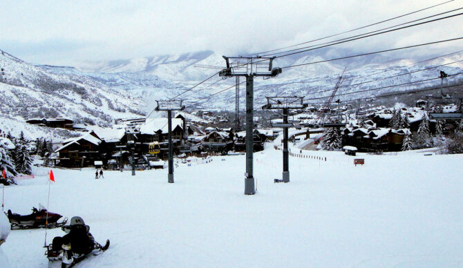 The incident took place at the Alpine Springs chairlift at Snowmass Ski Area. Photo: Werdna // Wikimedia Commons