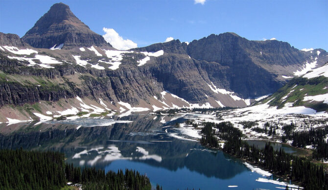 The body was found in Montana's Glacier National Park. Photo: Wikimedia Commmons